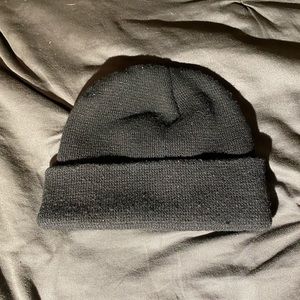 Black Cuffed Beanie